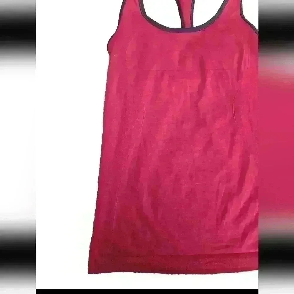 Lululemon Womens Pink Ebb & Flow Racerback Tank S - Picture 9 of 12